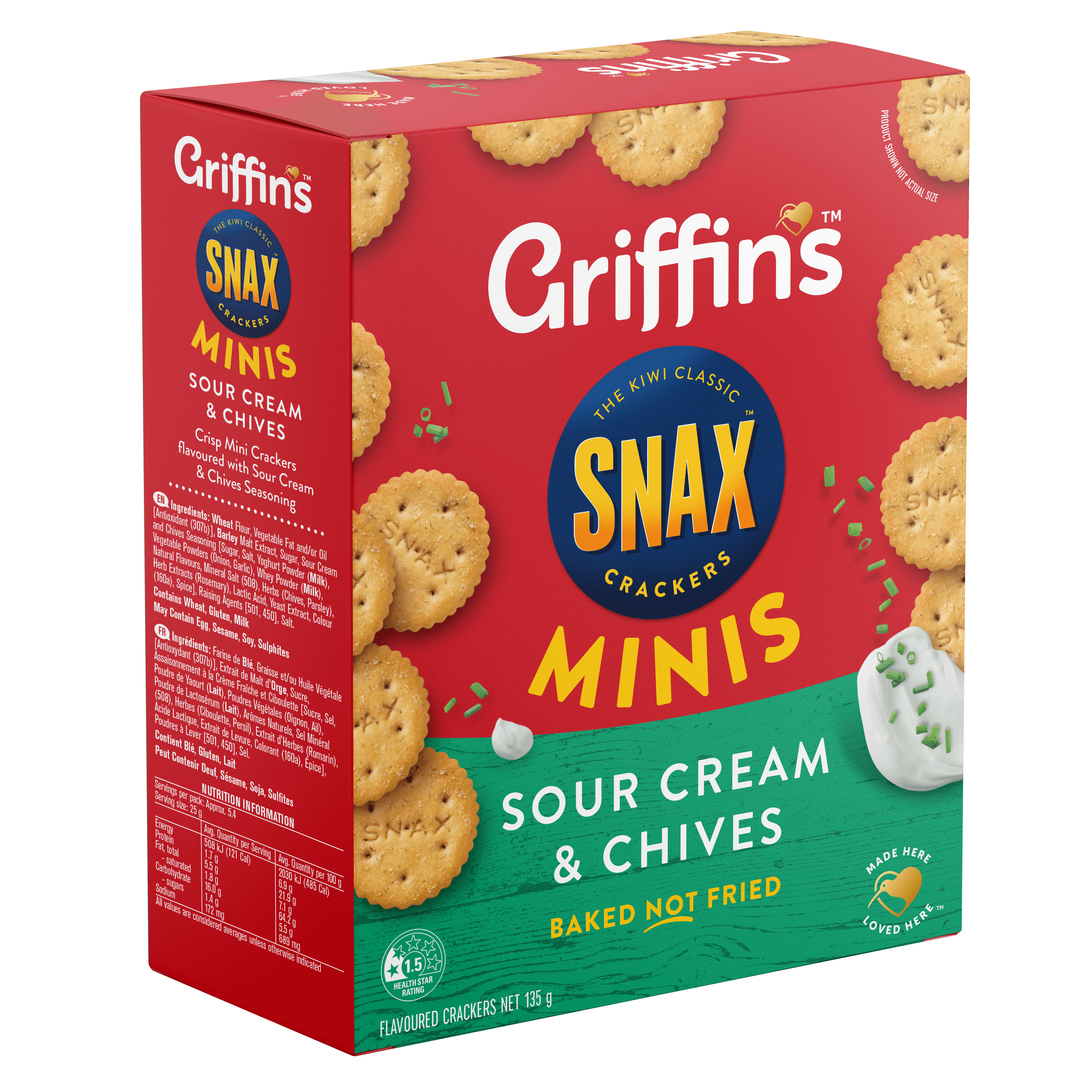 46097 Snax Minis SCC 12x135g Render FRONT Angle