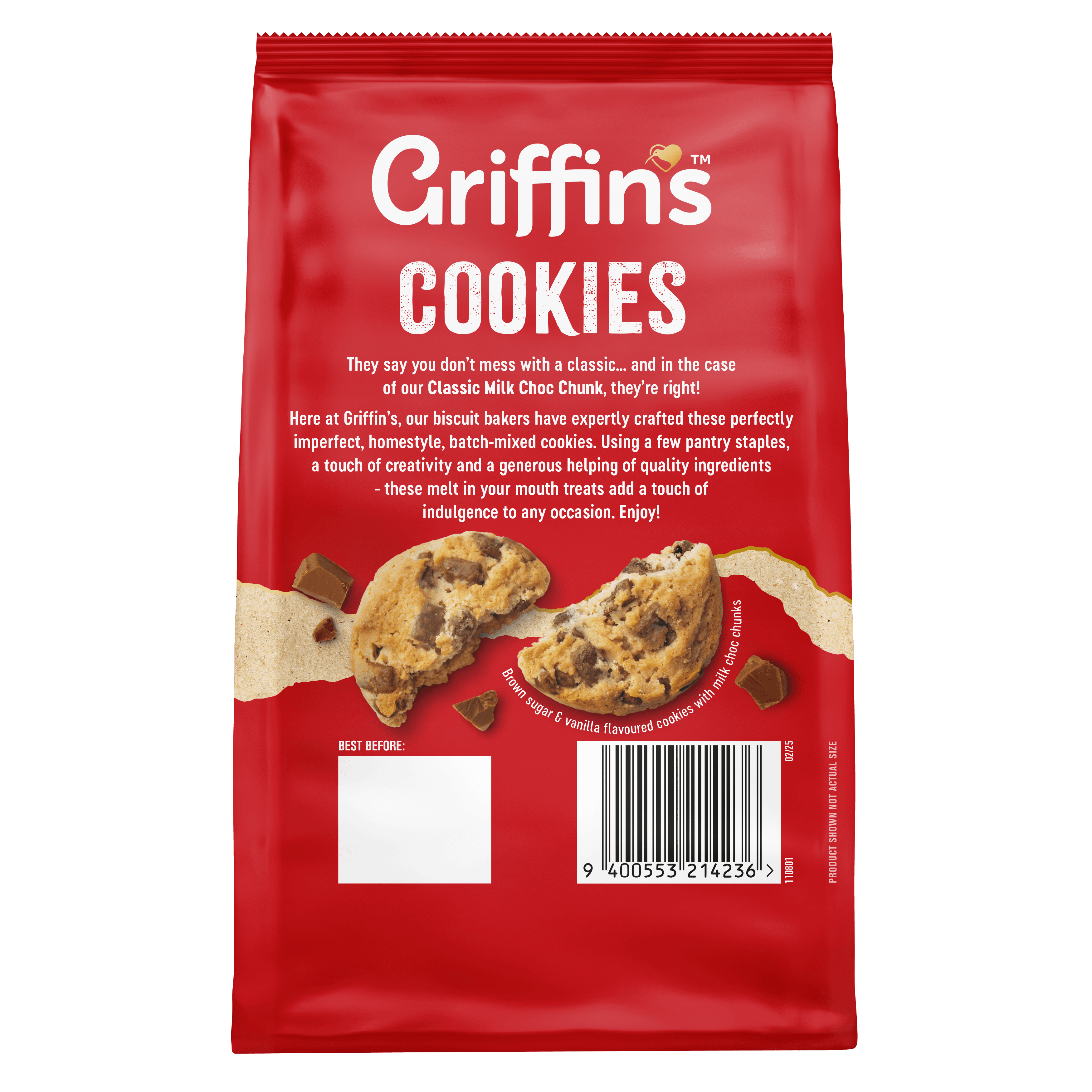 21423 Cookies Milk Choc 12x200g BOP 3D