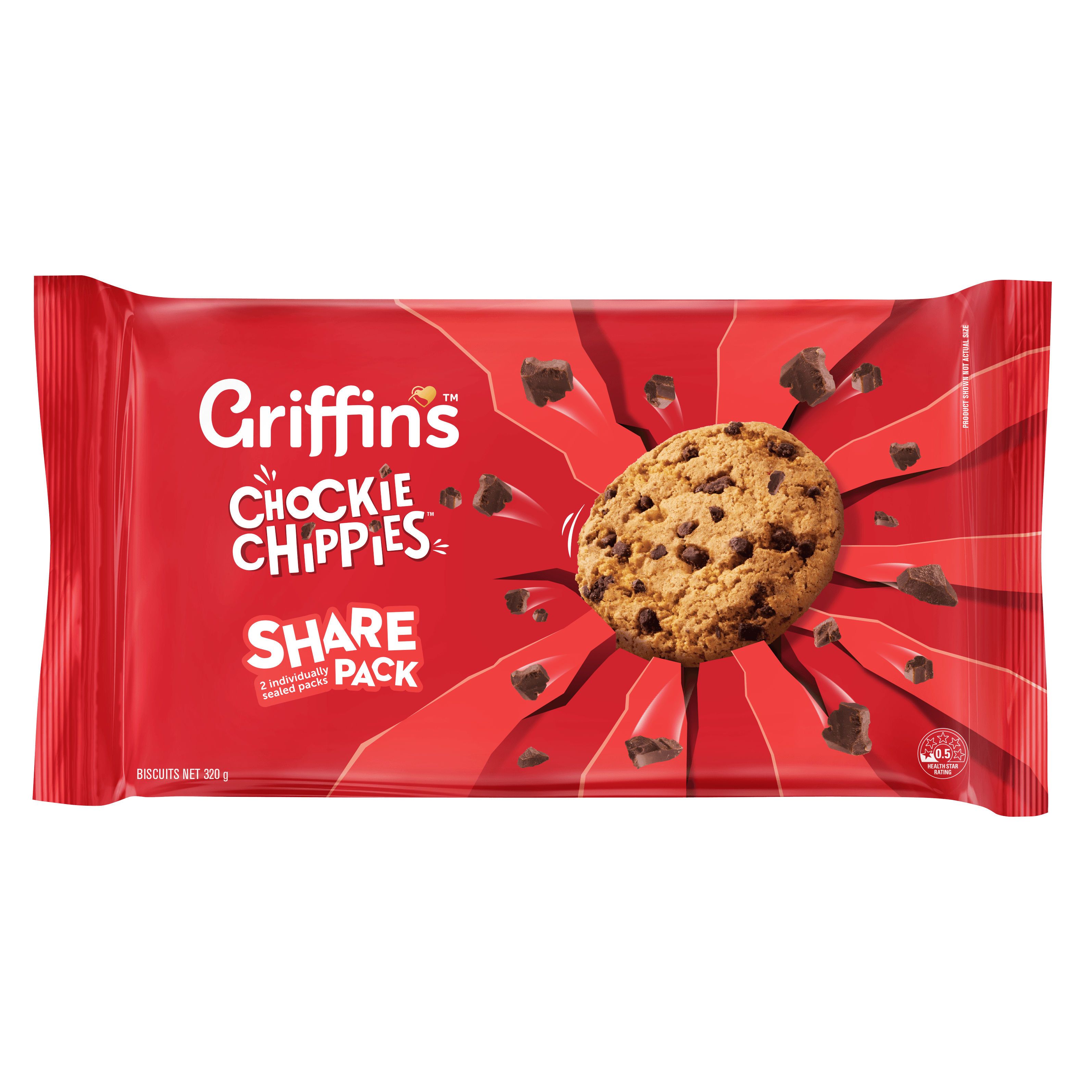 43910 Chockie Chippies 20x320g 3D TOP