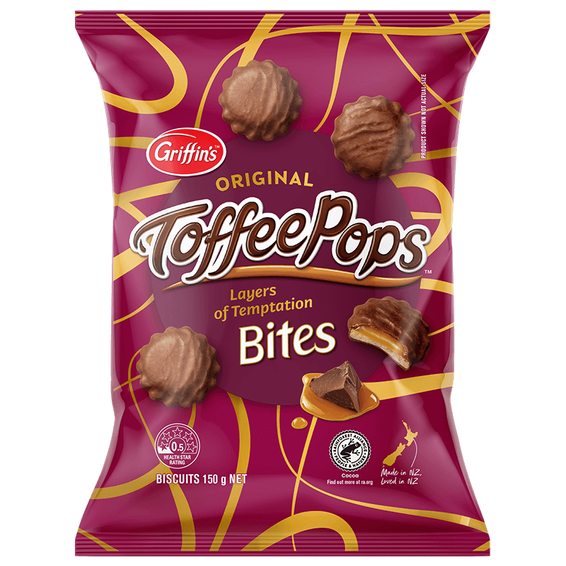 44146 ToffeePops Bites 14x150g FOP Render