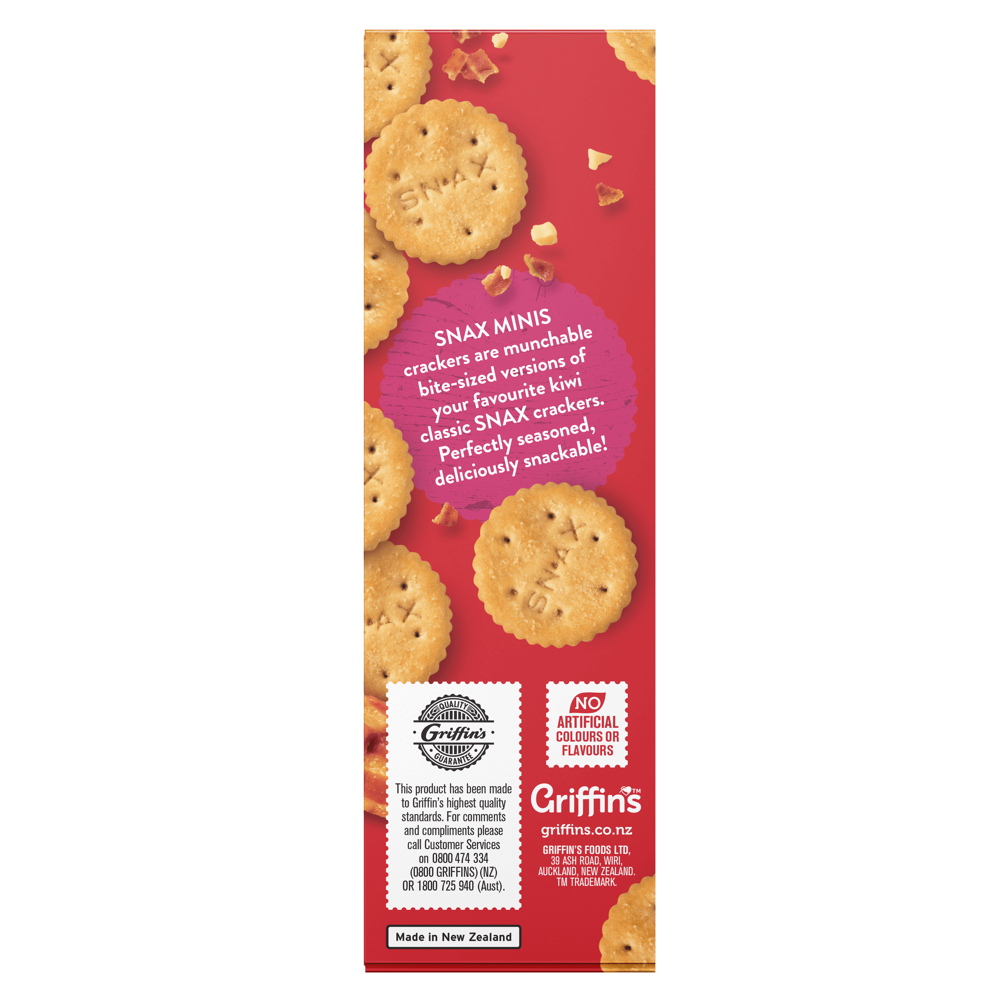 46096 Snax Minis Cheese Bacon 12x135g Render SIDE 01