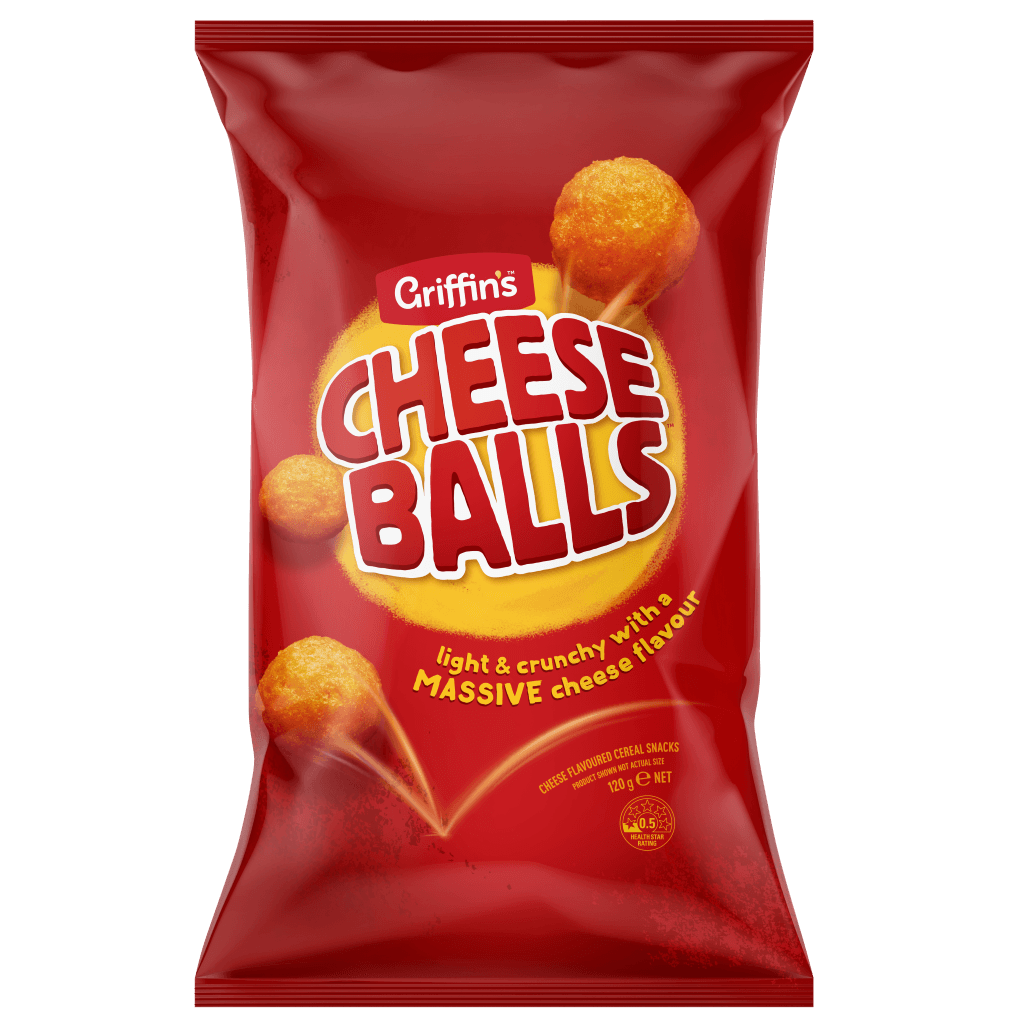 21400 Cheeseballs 12x120g 3D FRONT