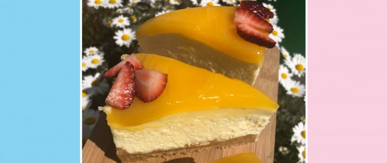 Lemon cheesecake HERO