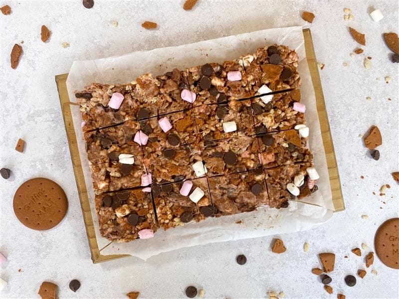 Malt Smores Bars HERO Original