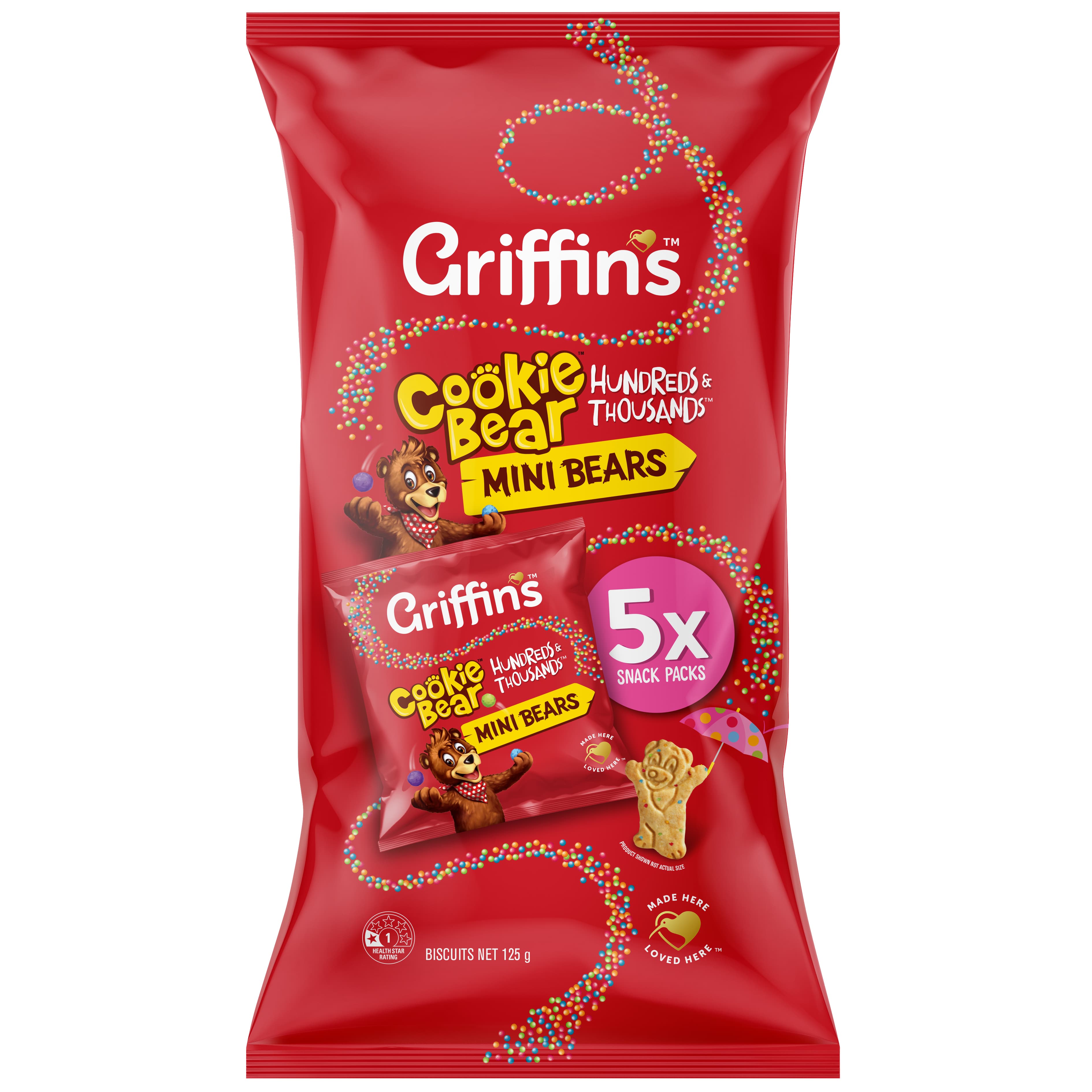 46308 CB Mini Bears 100s1000s MULTIPACK 12x125g FOP 3D